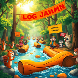 Log Jammin': Whose Logs are These, Anyway? - Text-based game