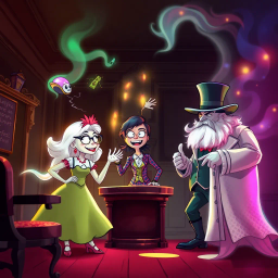Whose Ghost Is It Anyway? - Text-based game