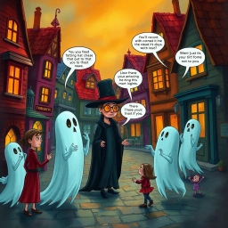 Hello, Whose Ghost Is It Anyway? - Text-based game