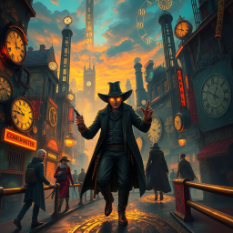 ChronoCaper: Whose Time is it Anyway? - Text-based game