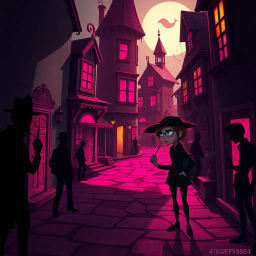 Whose Shadow Is That? - Text-based game