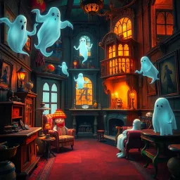 Whose Haunt Is This? - Text-based game