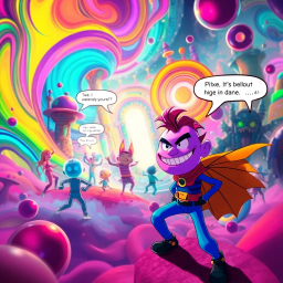 Spectrum Wars: Whose Dimension Is It Anyway? - Text-based game