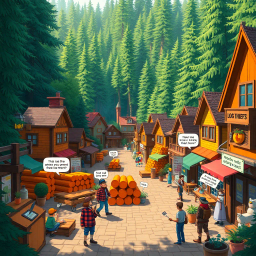 Whose Logs Are These, Anyway? - Text-based game