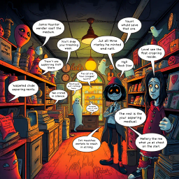 Hello, Whose Ghost Is It Anyway? - Text-based game