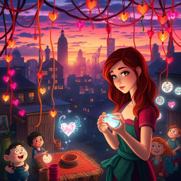 Heartstrings: Whose Heart Is It Anyway? - Text-based game