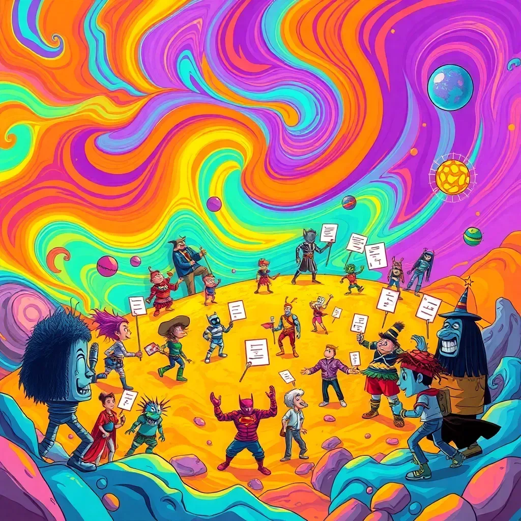 Metamayhem: Whose Adventure Is It Anyway?