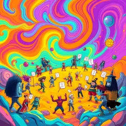 Metamayhem: Whose Adventure Is It Anyway?