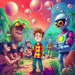 Chronochaos: Who's Time Is It Anyway? - Text-based game