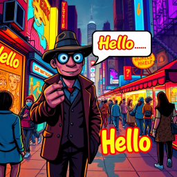 Who Said Hello? - Text-based game