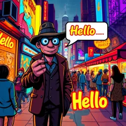 Who Said Hello?