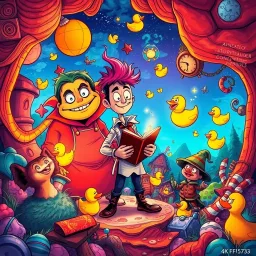 Metamayhem: Whose Adventure is it Anyway? - Text-based game