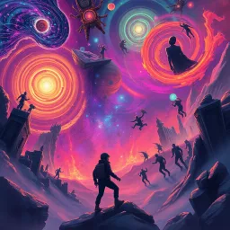 Spectrum Wars: Which Dimension is it Anyway? - Text-based game