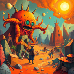Quest Quake: A Meta Adventure - Text-based game