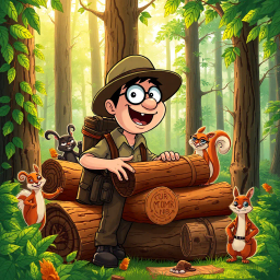 Whose Logs Are These, Anyway? - Text-based game