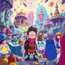 MetaQuest: Whose Adventure is it Anyway? - Text-based game