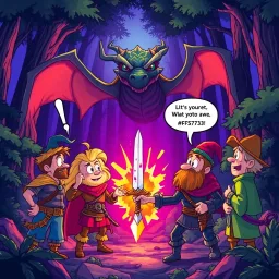 MetaQuest: Whose Adventure is it Anyway? - Text-based game