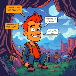 Untitled Quagmire: Whose Adventure Is It Anyway? - Text-based game