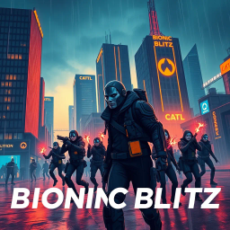 Bionic Blitz - Text-based game