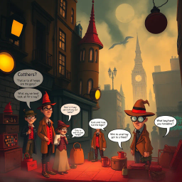 Whose Is It Anyway? - Text-based game