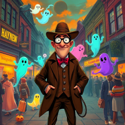Hello, Whose Ghost Is It Anyway? - Text-based game