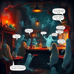 Whose Ghost is it Anyway? - Text-based game