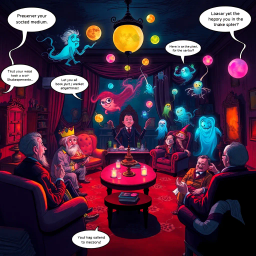 Whose Ghost Is It Anyway? - Text-based game