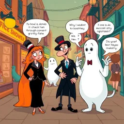 Whose Ghost Is It Anyway? - Text-based game