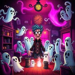 Whose Ghost Is It Anyway? - Text-based game