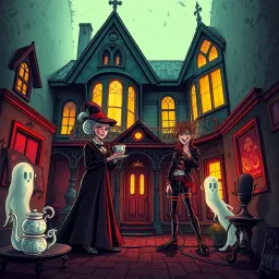 Whose Haunt is This? - Text-based game
