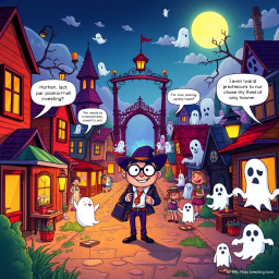 Whose Ghost Is It Anyway? - Text-based game