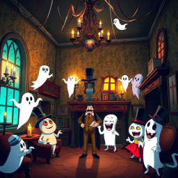 Hello, Whose Ghost Is It Anyway? - Text-based game