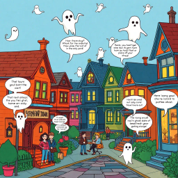 Hello, Whose Ghost Is It Anyway? - Text-based game