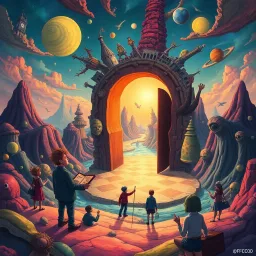 Whose Dimension Is It Anyway? - Text-based game