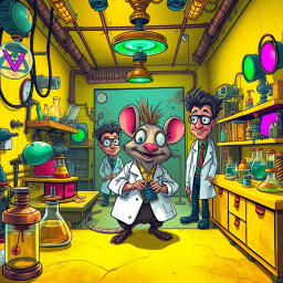 Whose Lab Is It Anyway? - Text-based game