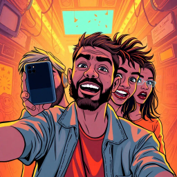 Influencer Collapse - Text-based game