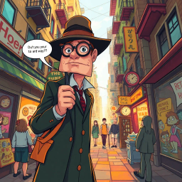 Whose Face Is This, Anyway? - Text-based game