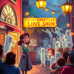 Whose Ghost Is It Anyway? - Text-based game