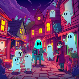 Whose Ghost Is It Anyway? - Text-based game