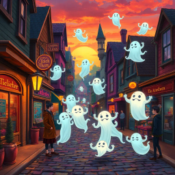 Whose Ghost Is It Anyway? - Text-based game