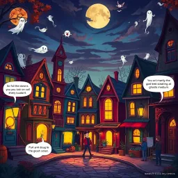Hello, Whose Ghost Is It Anyway? - Text-based game