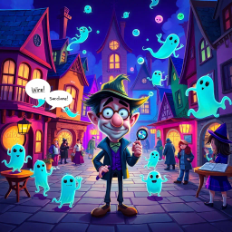 Whose Ghost Is It Anyway? - Text-based game