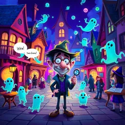 Whose Ghost Is It Anyway? - Text-based game