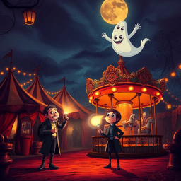 Whose Ghost Is It Anyway? - Text-based game