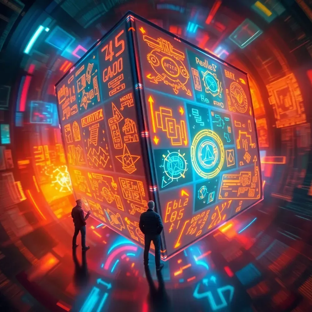 Spinning Cube Adventure