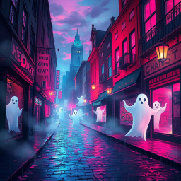 Whose Ghost Is It Anyway? - Text-based game
