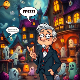 Hello, Whose Ghost Is It Anyway? - Text-based game