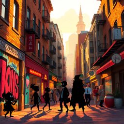 Whose Shadow Is That? - Text-based game