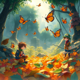 Butterfly Effect: Chronicles of the Monarch - Text-based game