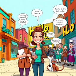 Whose Hellos Are These Anyway? - Text-based game